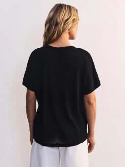 Полупрозрачная футболка прямого кроя ZR2605023423-50 / Zarina