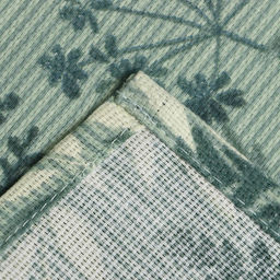 Шторы для кухни Доляна «Лесная прохлада», 146×180 см - 2 шт., подхваты - 2 шт.