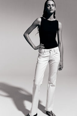 Flared Low Jeans