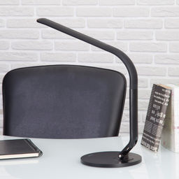 TLD-555 Black/LED/500Lm/5500K/Dimmer/USB Светильник настольный, 8W. Сенсорный выключатель. Черный. ТМ Uniel - Volpe фото 13
