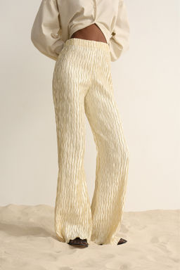 Брюки-клеш плиссе - Mollis фото 3