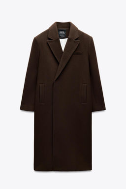 ZW COLLECTION WOOL BLEND COAT - Zara фото 5