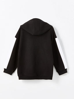 Bisiklet Yaka Uzun Kollu Be?ikta? Bask?l? Erkek Bebek 3l? Tak?m - Waikiki фото 3