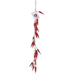 Цена за 5 шт. Муляж "Перчик Чили" связка 45см