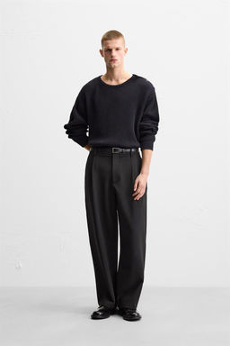 TEXTURED SWEATER WITH BUTTONS - Zara фото 2