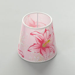 Абажур для светильника универсальный BayerLux Крупные цветы, Е14, 14?14?13 см