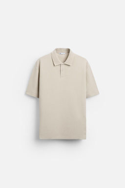 TEXTURED POLO SHIRT - Zara фото 41