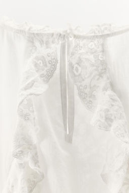 LIMITED EDITION EMBROIDERED LACE TOP - Zara фото 7
