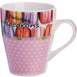 25971 Кружка 340мл Макаруны (мин.4шт)LR(х36) - Mayer&boch фото 2