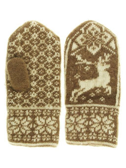 Варежки женские "Олень" ПП 3202-3