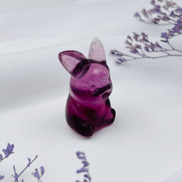 Фигурка резная "Пикачу" из Флюорита