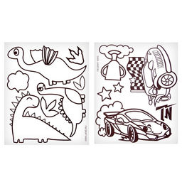 Дождевик раскраска Динозаврик (110-130 см) - Funny toys фото 3