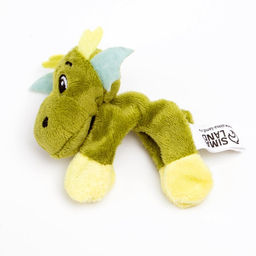 Мягкая игрушка-магнит Дракон, 8,5 см, цвет светло-зелёный - Simaland фото 3