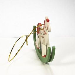 Елочные игрушки - Лошадка на качалке 1013 - Idh фото 5