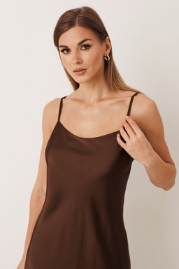 Платье KOKOdea 70010 шоколад фото 3