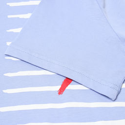 Футболка женская Let&apos;s go, голубая, размер 48