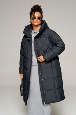 Пальто Beautiful Free 8016 черный