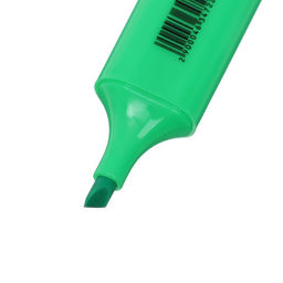 Цена за 4 шт. Маркер текстовыделитель наконечник скошенный 5 мм, зелёный