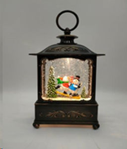 Светильник настольный новогодний 14х8х27 см / NG206-27 /уп 12/ музыкальный - Галеонтрейд фото 2