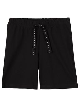 Шорты PlayToday для девочки хлопок с эластаном черные  фото 4