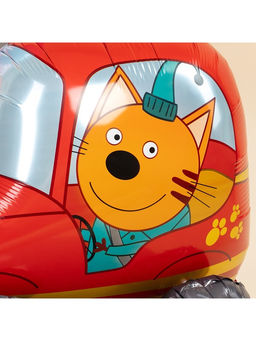 Воздушный шар фольгированный 3D 29" «Три Кота. Компот в машине»