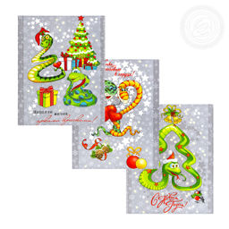 Набор полотенец из рогожки "Маскарад" 45*60/3 шт. - 45*60 Полотенца из рогожки