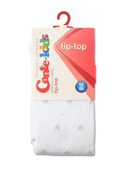 Conte-kids Хлопковые колготки TIP-TOP с люрексом белый - Conte elegant фото 3