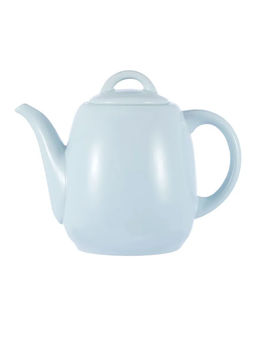 52220 GIPFEL Чайник заварочный ETHER 1000 мл. Материал: керамика. Цвет: светло-голубой.