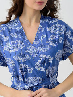 Халат  "Луговые цветы" Оптима