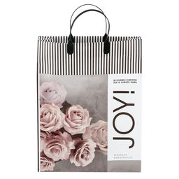 Пакет подарочный мягкий пластик с пластиковой ручкой 30х40см Момент, 150 мкм, ламинированный (Россия) - Домашняя мода фото 2