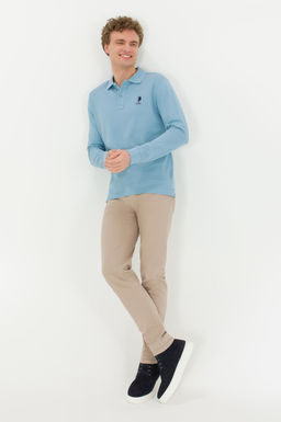 Erkek Slim Fit Ta_ Chinos