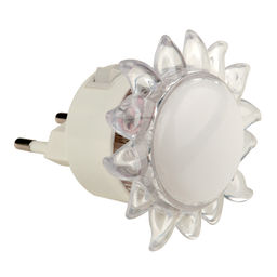 DTL-308-Подсолнух/RGB/4LED/0,5W Светильник-ночник. Выключатель на корпусе. Блистер - Volpe фото 9