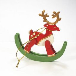 Елочные игрушки - Олень на качалке 3020 - Idh фото 4