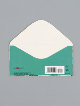 Цена за 10 шт. Конверт для денег «В день рождения», акварель, 16,5 х 8 см