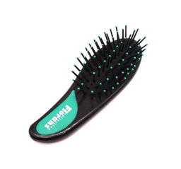 Расческа 8580 "Огурчик" с ПЛАСТИК. Зубчик. массажная