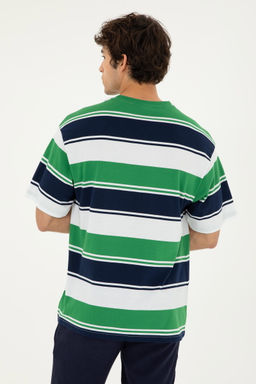 Мужская зеленая футболка - U.s. polo assn фото 5