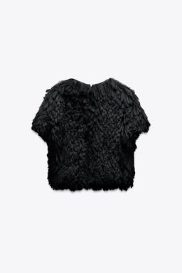LIMITED EDITION FAUX FUR TOP - Zara фото 3