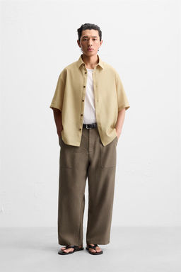 SHIRT WITH CONTRAST PRINT