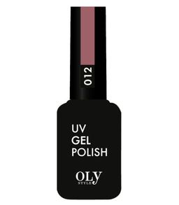 OLYSTYLE Гель-лак для ногтей тон 012 светло лилово-бежевый