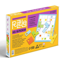 Настольная игра головоломка Puzzle IQ-блоки 14 элементов, 5+ - Лас играс фото 5