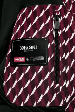WATER-RESISTANT WINDPROOF DOWN JACKET RECCO® TECHNOLOGY SKI COLLECTION - Zara фото 6