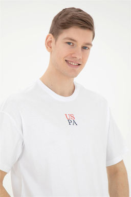 Мужская белая футболка - U.s. polo assn фото 2