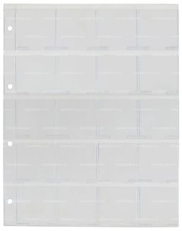 Лист формата Grand под холдеры на 20 ячеек