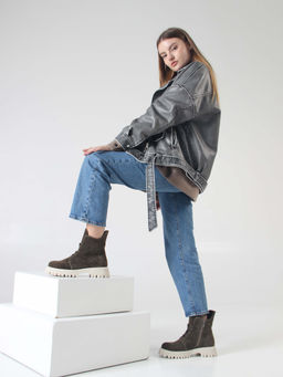 Ботинки 228.V.1541be. Хаки/Байка