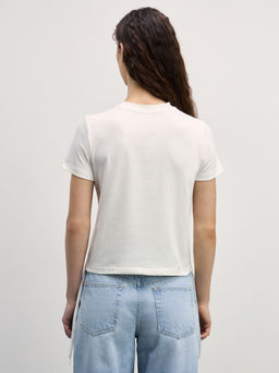 Футболка со сборками / Zarina фото 5