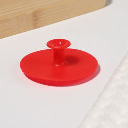 Щётка для умывания «Круг», силиконовая, на присоске, d=5.5 см, МИКС