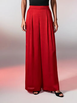 Широкие брюки с резинкой на поясе ZR2605022101-70 / Zarina  фото 6