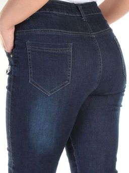 6625 DK. BLUE Джинсы зауженные женские ZAL