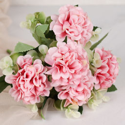 Цветок искусственный Гортензия 27 см / ZJ3179 /уп 2/1200/ - Галеонтрейд фото 3