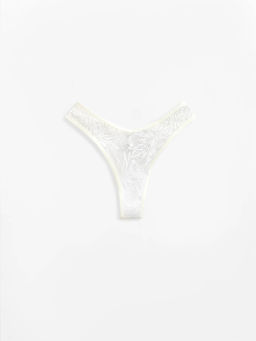 CONTE MYSTERY GARDEN LBR 3114 Трусы женские off white - Conte elegant фото 4